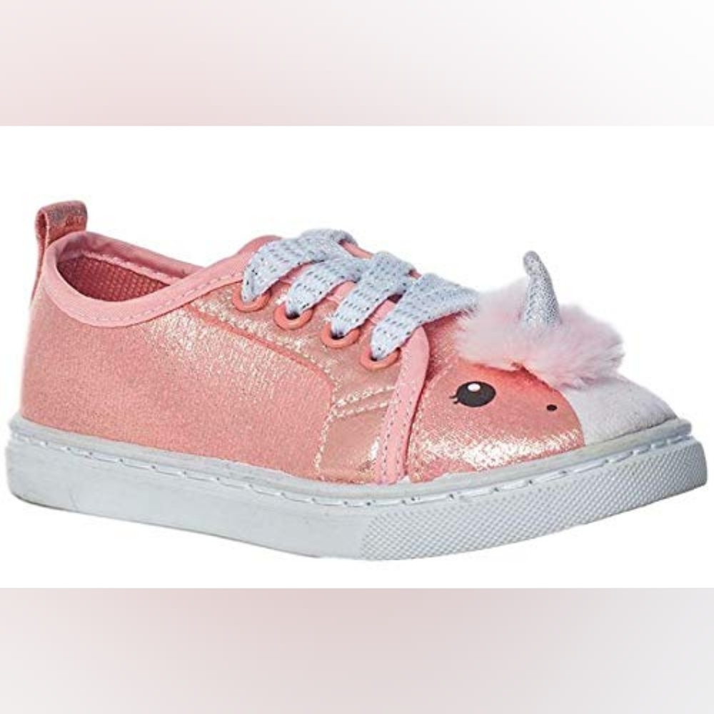 3D Unicorn Glitter Sneakers